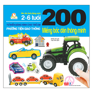 200 miếng bóc dán thông minh - Phương tiện giao thông - Nhiều tác giả