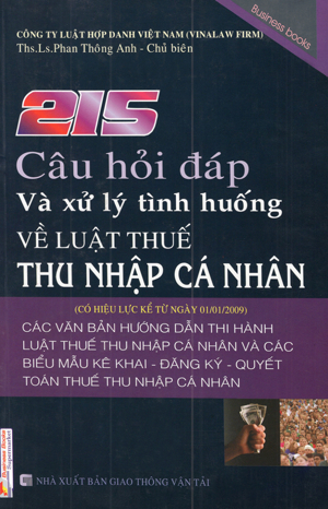 215 Câu hỏi đáp và xử lý tình huống về luật thuế thu nhập cá nhân