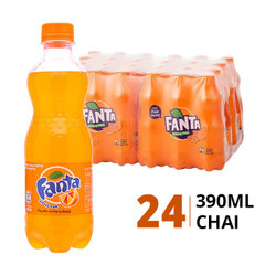 24 chai nước ngọt Fanta hương cam 390ml