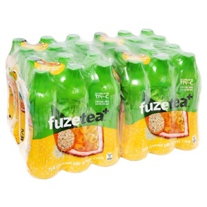 24 chai trà chanh với sả Fuze Tea 450ml