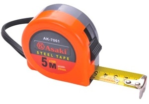 Thước kéo nền vàng ASaki AK-7058 - 3.5m