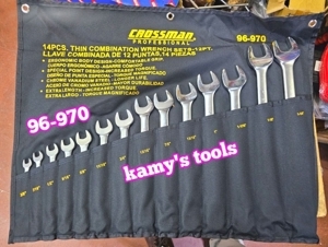 Bộ vòng miệng hệ inch 14 cái Crossman 96-970 3/8-1-1/4"