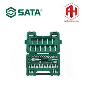 Bộ tuýp 58 chi tiết Sata 09004, 3/8"