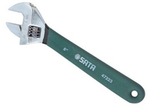 Mỏ lết tay da Sata 47221, 4''