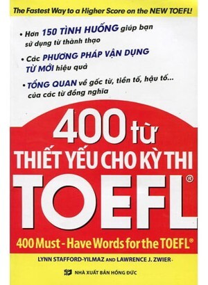 400 Từ thiết yếu cho kỳ thi Toefl