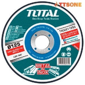 Đá cắt kim loại Total TAC2211253, (125mm)