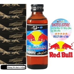 50 chai nước tăng lực Redbull 150ml