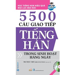 5500 câu giao tiếp tiếng Hàn trong sinh hoạt hàng ngày