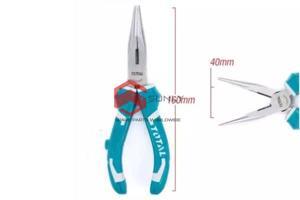 Kìm (kiềm) cắt mỏ dài Total THT120606P, 6" (160mm)