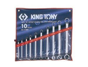 Bộ hai đầu vòng 10 cái hệ mét Kingtony 1710MR, 6-32mm