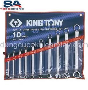 Bộ hai đầu vòng 10 cái hệ mét Kingtony 1710MR, 6-32mm