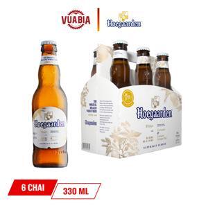 6 chai bia Hoegaarden 330ml