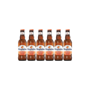 6 chai bia Hoegaarden Rosée 248ml