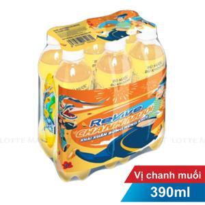 6 chai nước bù khoáng Revive chanh muối 390ml