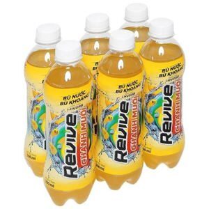 6 chai nước bù khoáng Revive chanh muối 390ml