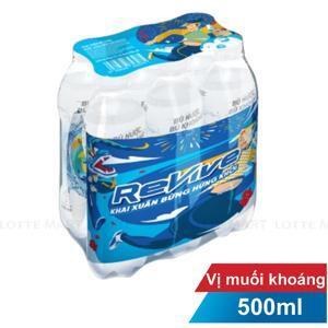 6 chai nước bù khoáng Revive muối khoáng 500ml