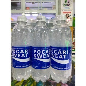 6 chai nước khoáng i-on Pocari Sweat 500ml