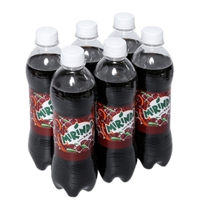 6 chai nước ngọt Mirinda hương xá xị 390ml