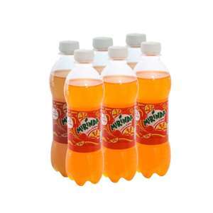 6 chai nước ngọt Mirinda hương cam 390ml