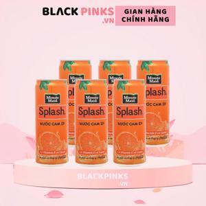 6 lon nước cam ép Minute Maid Splash 320ml