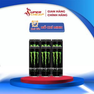 6 lon nước tăng lực Monster Energy 355ml