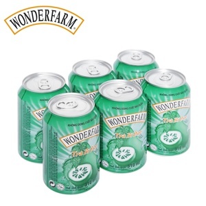 6 lon trà bí đao Wonderfarm 310ml