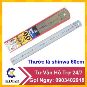 Thước lá Shinwa 13021 (60cm)