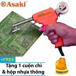 Mỏ hàn điện tử dạng súng Asaki AK-9095 60W