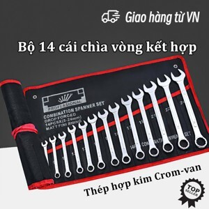 Bộ cờ lê 14 chi tiết hệ mét Yeti 8-24mm