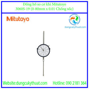 Đồng hồ so Mitutoyo 3060S-19, 80mm