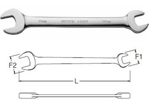 Cờ lê hai đầu miệng Sata 41301 8x9mm