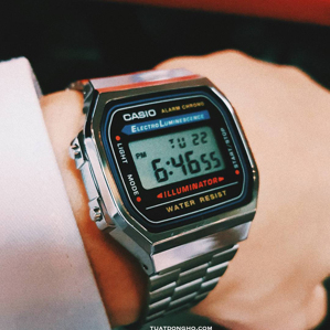 Đồng hồ nam Casio A168WA-1WDF