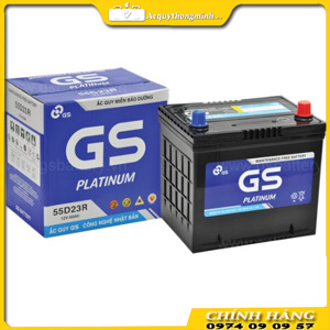 Ắc quy 12V-60Ah GS MF 55D23R