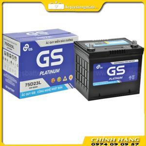 Ắc quy 12V-65Ah GS MF 75D23L