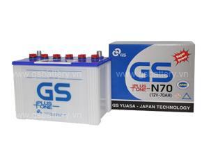 Ắc quy 12V-70Ah GS N70