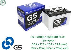 Ắc quy 12V-90Ah GS Hybrid 105D31R Plus