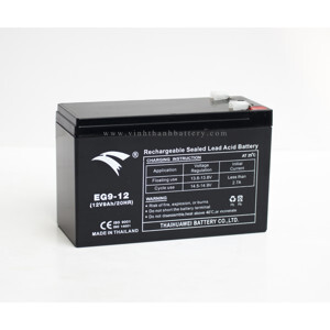 Ắc quy 12V-9Ah EAGLE EG9-12