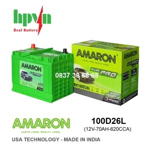 Ắc quy AMARON 100D26L 12V 70Ah