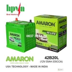 Ắc Quy AMARON 42B20L BH 12V 35Ah