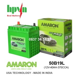 Ắc quy AMARON 50B19L 12V 40Ah