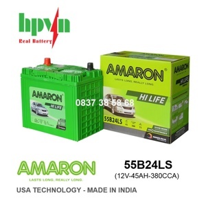 Ắc Quy AMARON 55B24LS 12V-45AH