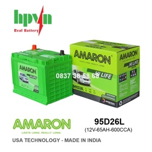 Ắc Quy AMARON 95D26L 12V 65Ah