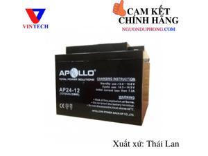 Ắc quy apollo 12v 24ah ap24-12