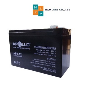 Ắc quy Apollo 12V 9Ah AP9-12