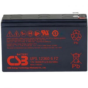 Ắc quy CSB 12V 6Ah UPS123606