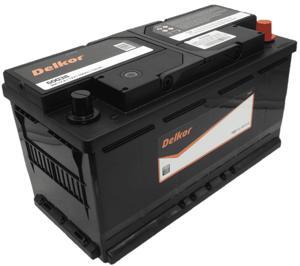 Ắc quy Delkor 12V-100Ah DIN 60038