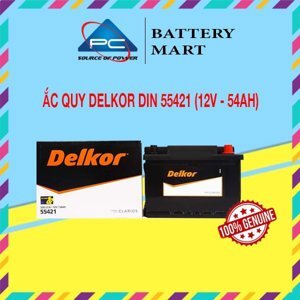 Ắc quy Delkor 12V 54AH DIN 55421