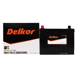 Ắc quy Delkor NX110-5 (80D26R) ( 12v - 70Ah)