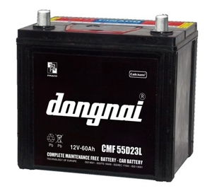 Ắc quy Đồng Nai CMF 55D23L - 12V-60Ah