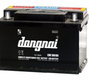 Ắc quy Đồng Nai CMF DIN100 (12V-100Ah)